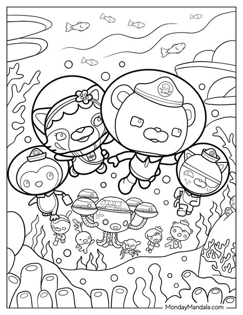 20 Octonauts Coloring Pages (Free PDF Printables)