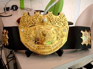 Pondering The New IWGP World Heavyweight Championship Belt – Ringside Logic