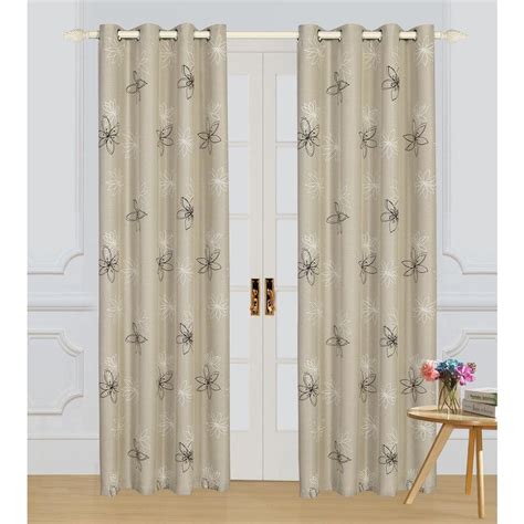 Lyndale Decor Nature Floral Thermal Blackout Curtain - 54 in. W x 95 in ...