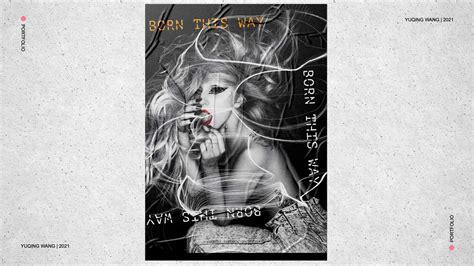 Born This Way Album Design by Yuqing Wang – SVA Design