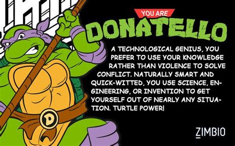 Donatello quiz result | Teenage ninja turtles, Teenage mutant ninja ...