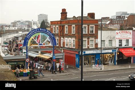 Shepherds Bush Market Stock Photo - Alamy