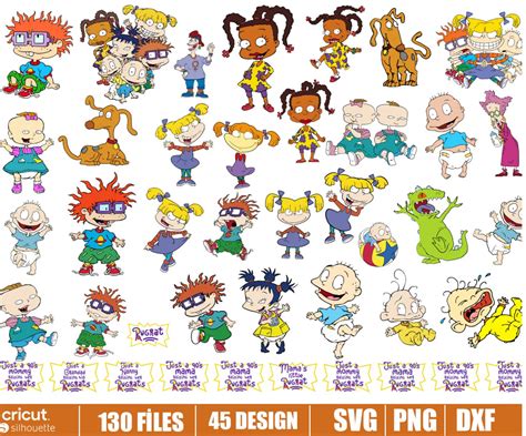 Rugrats Svg Bundle Rugrats PNG Rugrats Clipart Rugrats - Etsy