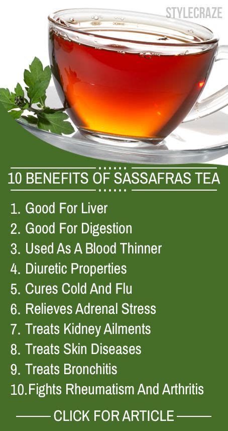 10 Amazing Health Benefits Of Sassafras Tea | Sassafras tea, Coconut ...