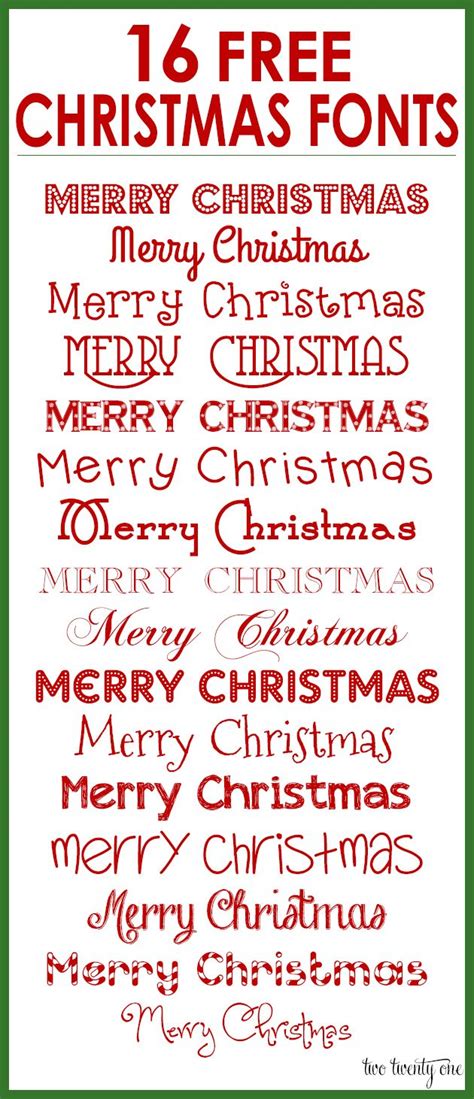 FREE Christmas Fonts! Christmas Fonts Free, Noel Christmas, All Things ...