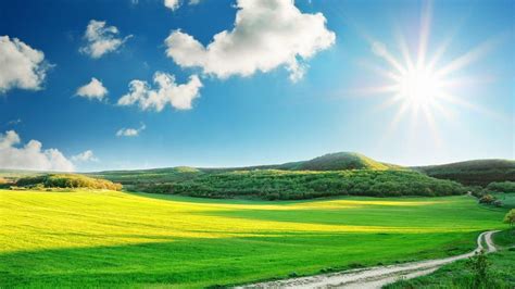 Sunny Day Wallpaper Nature Widescreen - WallpaperSafari