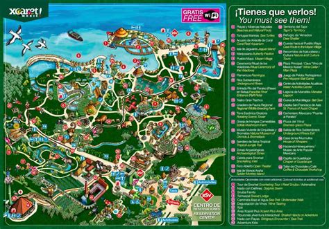 Xcaret Mexico Park Map – Get Map Update