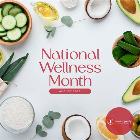 National Wellness Month - Intensive Specialty Hospital