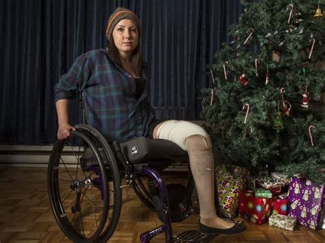 A year after horrifying train accident, Sarah Stott finds her way ...