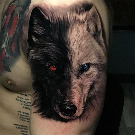 Alpha Wolf Tattoo Designs - template