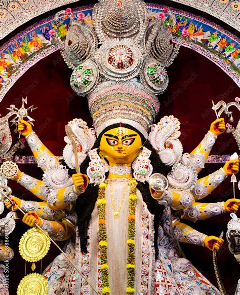 Durga puja festival in kolkata, West Bengal Stock Photo | Adobe Stock