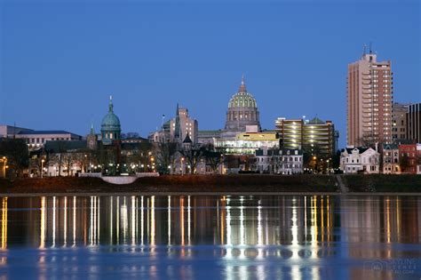 Downtown Skyline of Harrisburg, Pennsylvania