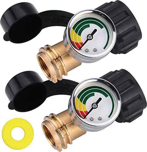 Amazon.com : INZIZIK UPGRADED Propane Tank Gauge Level Indicator 2 PCS ...