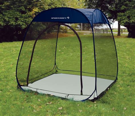 NEW SPORTCRAFT 6'x6' POP UP OUTDOOR MESH SCREEN ROOM CAMPING 6' TENT ...