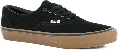 Vans Era Pro Skate Shoes - black/gum - Free Shipping