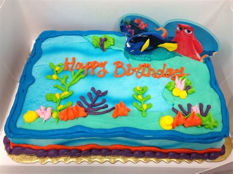 Finding Dory cake Dory Birthday Party, 2 Birthday Cake, 4th Birthday ...