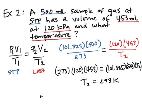 ShowMe - derivation of combined gas law