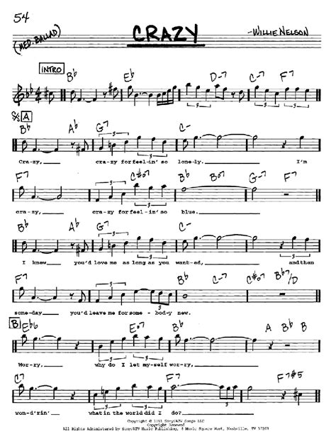 Crazy | Sheet Music Direct