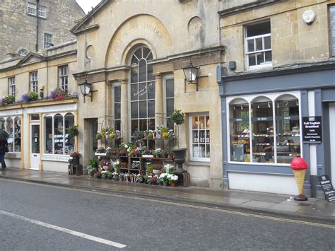 Shops on the Pulteney Bridge | Bath england, England, Street view