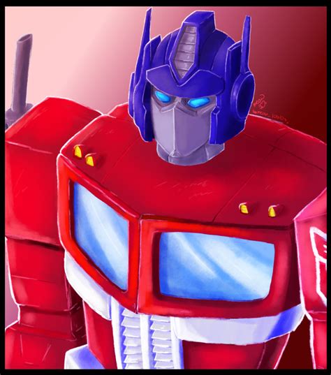 Transformers G1 Optimus Prime Fan Art Meow_101XD - Illustrations ART street