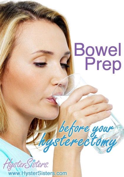 What tips helped make your bowel prep easier? - HysterSisters Blog