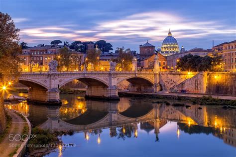 Rome during Twilight | Vatican city rome, City architecture, Rome travel