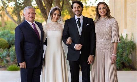 Jordan's King Abdullah and Queen Rania's eldest daughter ties the knot ...