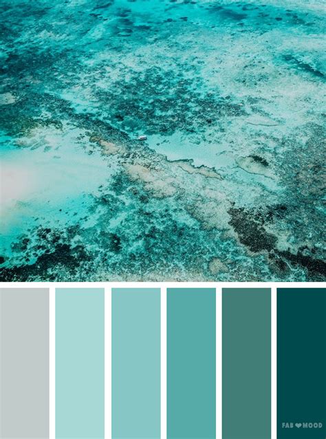 Ocean green color scheme