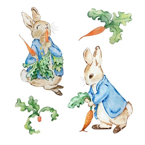 Peter Rabbit Watercolor Images - Free Download on Freepik