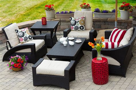 The Brick Patio Furniture • Fence Ideas Site