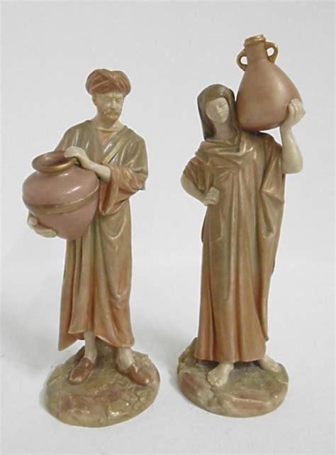 Royal Worcester Figurines with Urns (or) Worcester Figurines and Urns ...