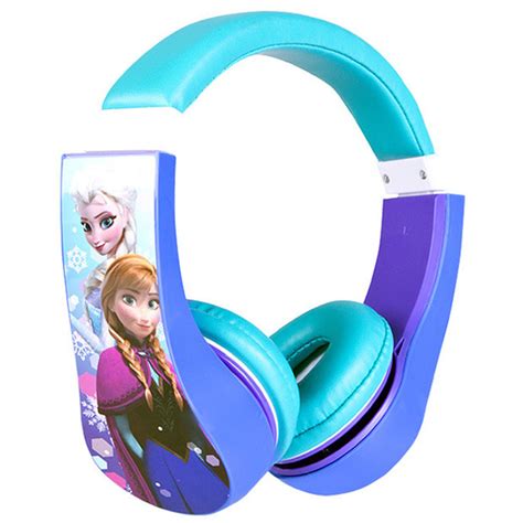 Disney Frozen Anna Elsa Kids Children Safe Volume Control Headphones ...