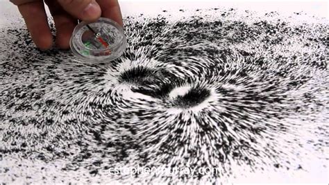 Magnetic Field Iron Filings Two Magnets