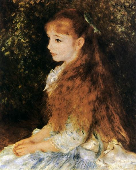 Portrait of Mademoiselle Irene Cahen d'Anvers by RENOIR, Pierre-Auguste