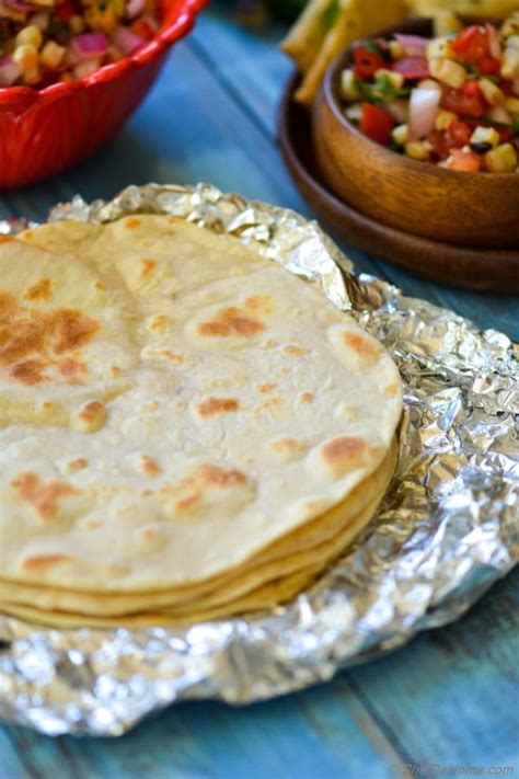 Homemade Flour Tortillas Recipe | ChefDeHome.com