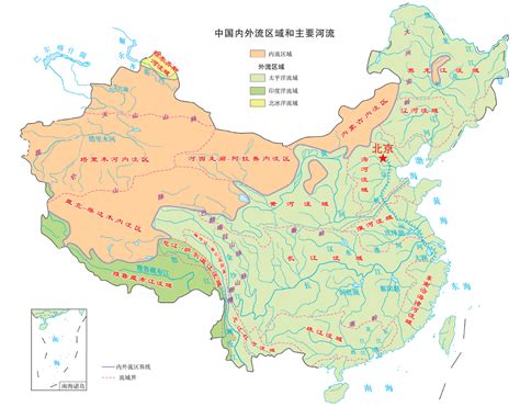 中国各地理分界线无水印高清地图-搜狐大视野-搜狐新闻