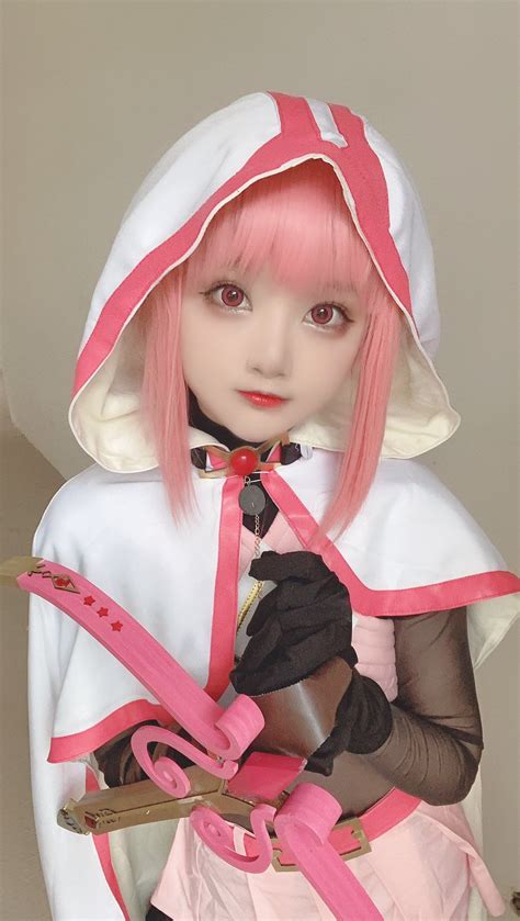 Pink Anime Girl Cosplay