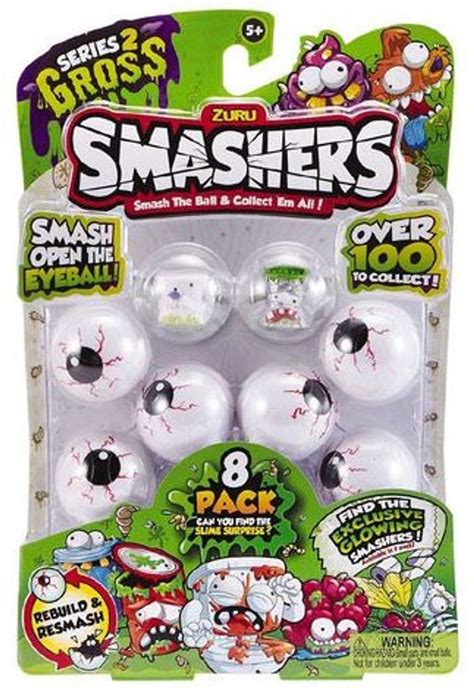 Smashers Series 2 Gross Mini Figure 8-Pack Zuru Toys - ToyWiz