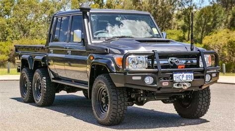 Rule the off-road with this 6x6 Toyota Land Cruiser conversion