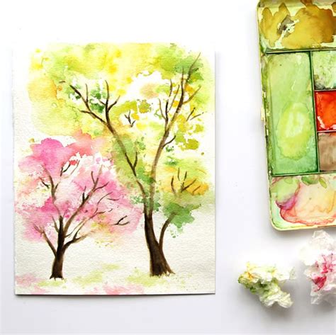 Paint Watercolor Flowers in 15 Minutes