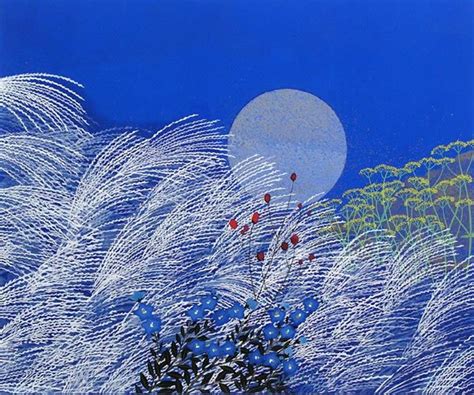 Japanese Moon paintings and prints by Reiji HIRAMATSU | Japanese art ...