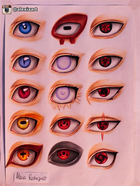 Naruto Eyes by AlexiaRodrigues on DeviantArt