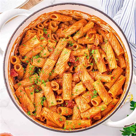 Chorizo Pasta (One Pot Pasta) - Mom On Timeout