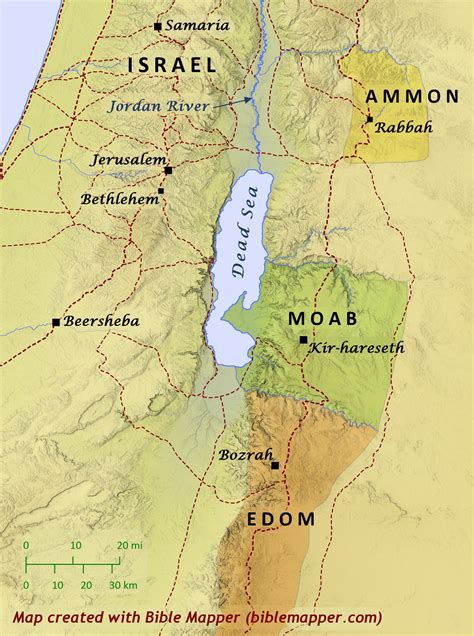 Jordan River Israel Map