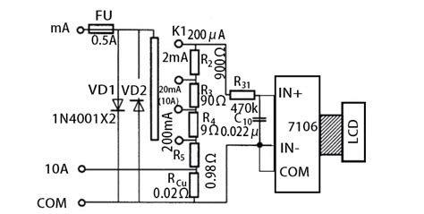 Lcr Meter Circuit Schematic Diagram - Circuit Diagram