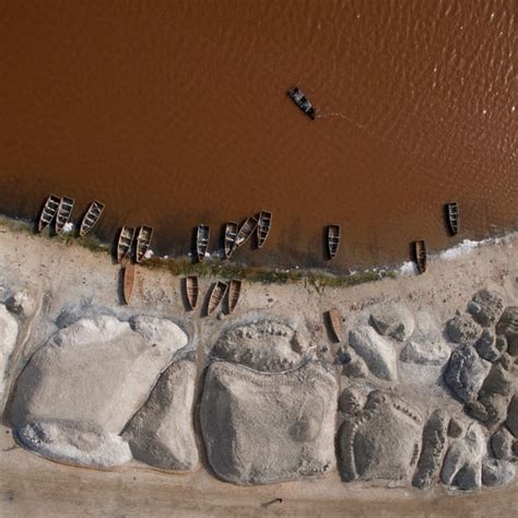 Lake Retba is a Bizarre, Naturally Occurring Pink Lake in Senegal