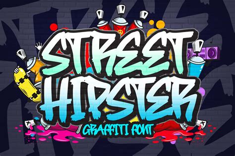 Street Hipster Font by Blankids Studio · Creative Fabrica