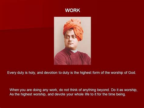 Quotes about Work is worship (46 quotes)