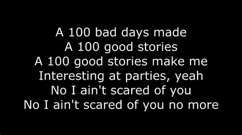 100 bad days AJR Lyrics - YouTube