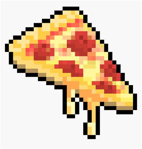 Pizza Pixel Art Gif Image, HD Png Download - kindpng